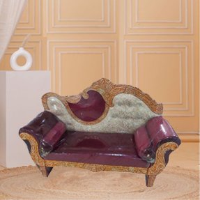 2 Seater Velvet Wedding Sofa